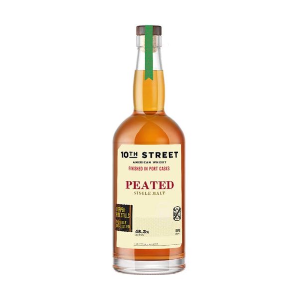 10th Street Peated American Single Malt Whiskey For Cheap