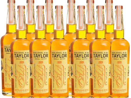 Colonel E.H Taylor Small Batch 12 Bottle Bundle Fashion