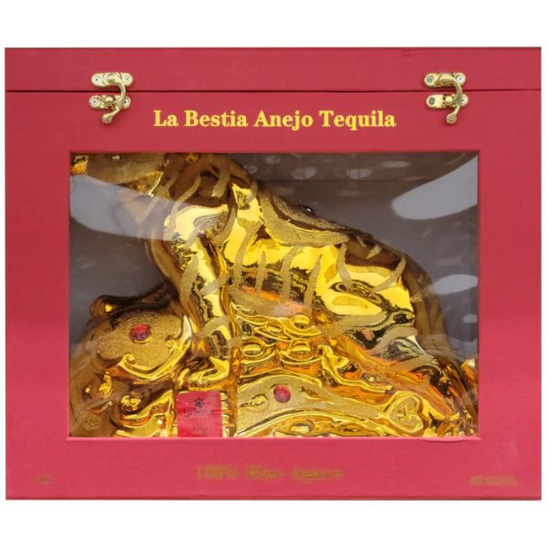 La Bestia Anejo Tiger Tequila - 750ml Online