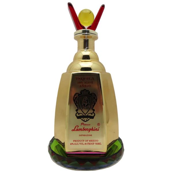 Lamborghini Tequila Anejo 750ml For Sale