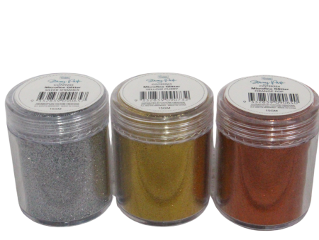 Stacey Park Microfine Glitter 3pk - Metallics Cheap