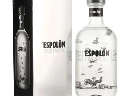 Espolon Anejo Cristalino Tequila 750mL For Sale