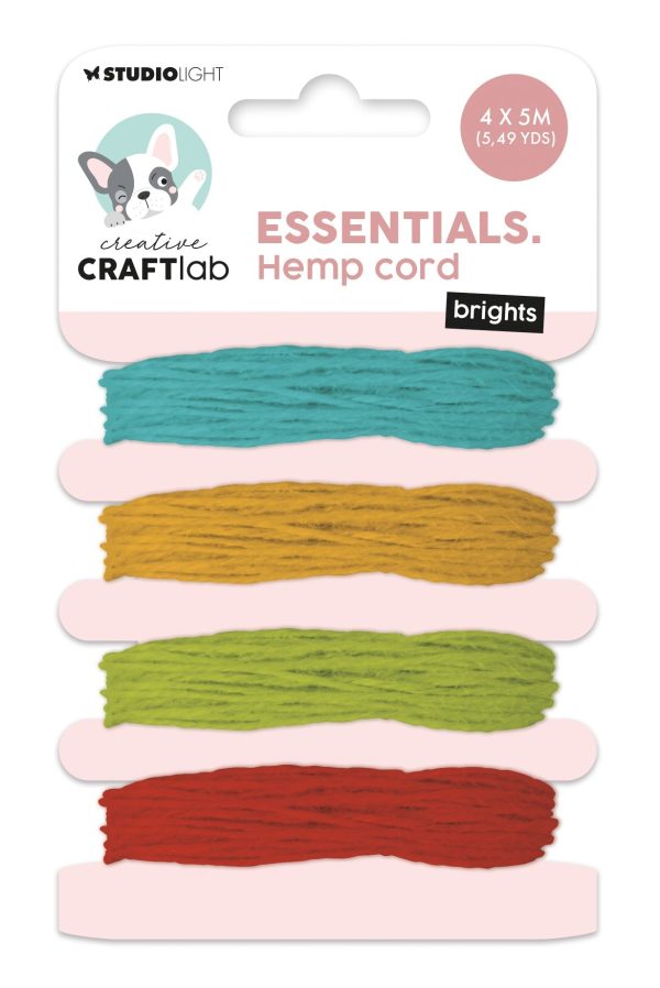 CCL Hemp Cord Brights Essentials 4 PC Fashion