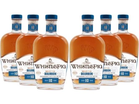 Whistle Pig 10 yr Toasted Bourbon  Snout to Tail  6-Pack Online now