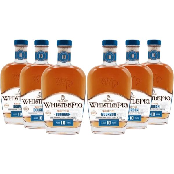 Whistle Pig 10 yr Toasted Bourbon  Snout to Tail  6-Pack Online now