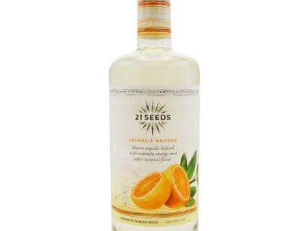 21 Seeds Valencia Orange Tequila - 750ml Cheap