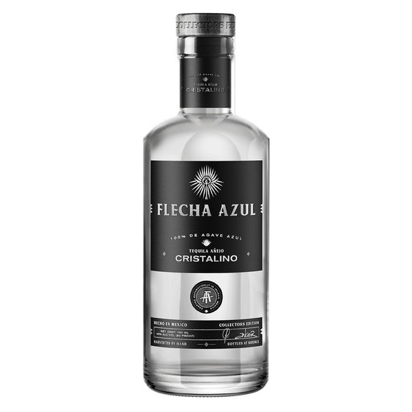 Flecha Azul Tequila Añejo Cristalino - 750ml Online Hot Sale