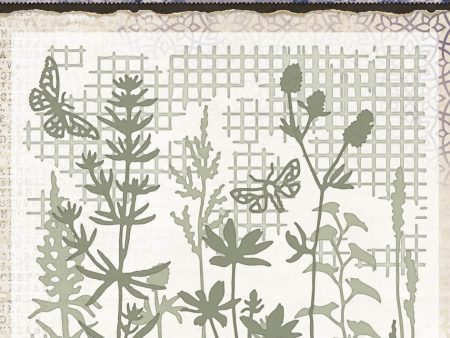 HE Embossing Folder 3D Botanicals Nature s Dream 2 - 1 PC Sale