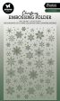 SL Embossing Folder Ice Crystals Essentials 1 PC Fashion