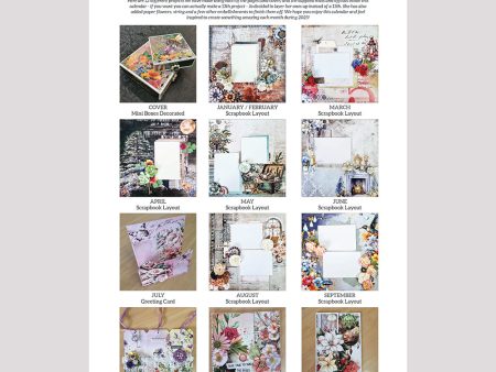 3Quarter Designs - 12 Months Of Crafting Calendar 2025 For Cheap