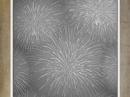 Fireworks 3D Embossing Folder 32286 For Cheap