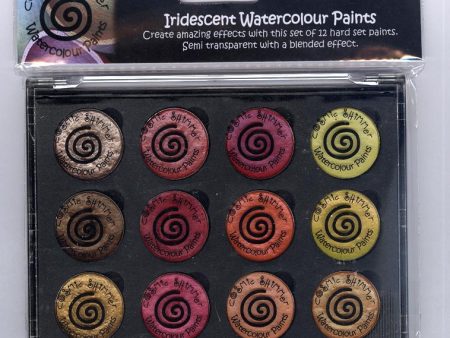 Cosmic Shimmer Iridescent Watercolour Pallet set  - Autumn Sunrise Fashion