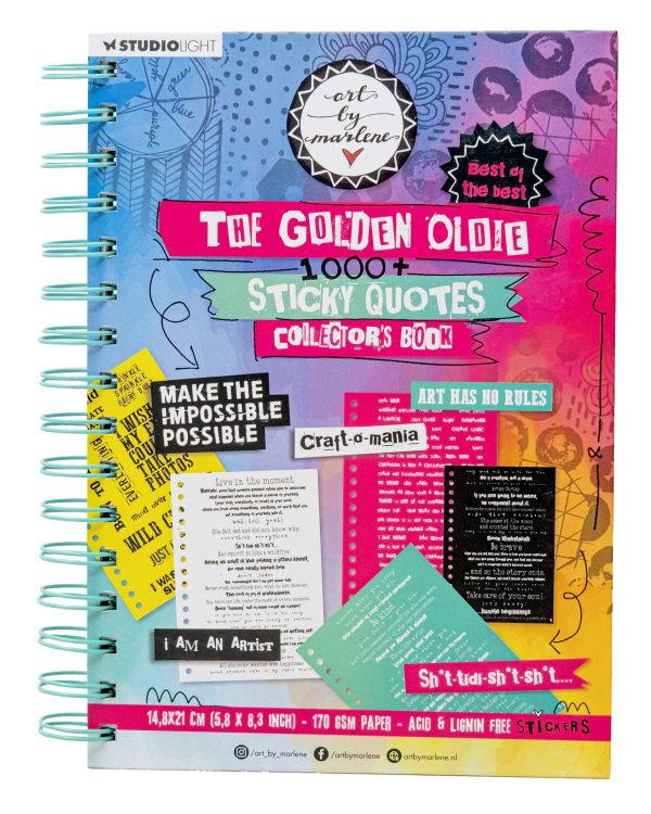 ABM Sticky Quotes Golden Oldie Collector s Book Essentials Collection 63 SH For Discount