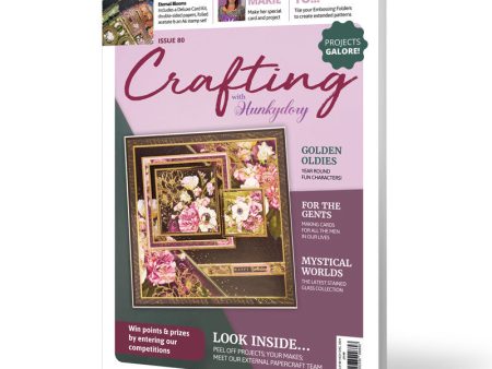 Crafting with Hunkydory Project Magazine - Issue 80 For Sale