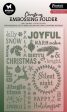 SL Embossing Folder Joyful Collage Essentials 1 PC For Cheap