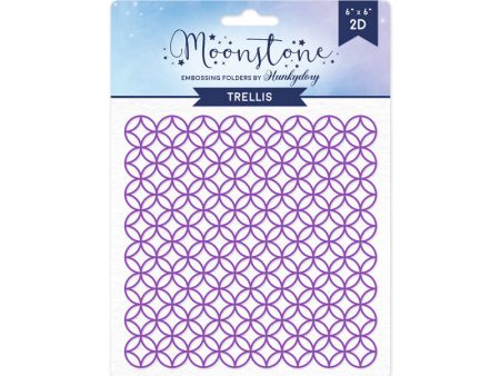 Moonstone Embossing Folders - Trellis Fashion