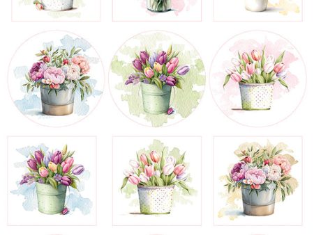 Marianne Design A4 Cutting Sheet - Minis - Hello Spring Discount