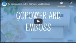 GoPower & Emboss Machine - includes 30 dies & 2 embossing folders Online Sale