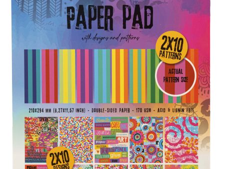 ABM Design Paper Pad Designs And Patterns Essentials Collection 20 SH Online now