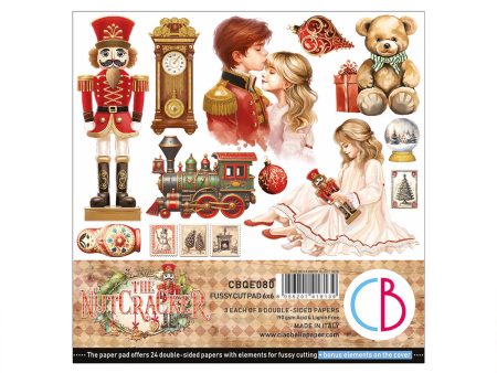 The Nutcracker Fussy Cut Pad 6 x6  24 Pkg Online Sale