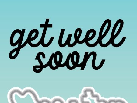 SL Stamp & Cutting Die Get Well Soon Sweet Stories 2 PC For Sale