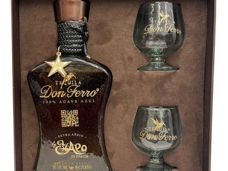 Don Ferro Extra Anejo Tequila Gift Set - 750ml Discount