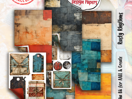 AALL and Create - A6 Design Paper - Rusty Rhythms Supply