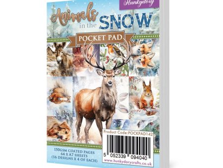 Animals in the Snow Pocket Pad Cheap