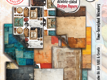 AALL and Create - A4 Design Paper - Time-Tarnished Wonders Online now