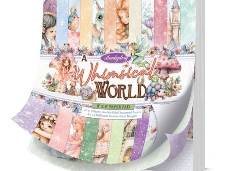 A Whimsical World 8  x 8  Paper Pad For Cheap