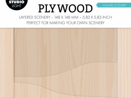 SL Plywood Square Scenery Essentials 4 PC For Sale