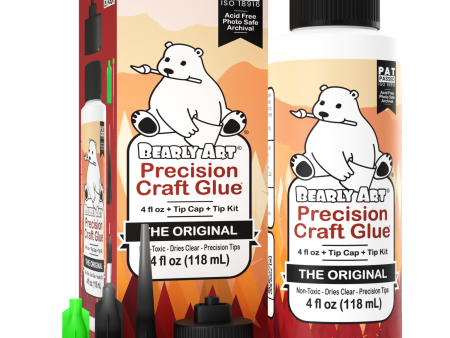 Bearly Art Precision Craft Glue - THE ORIGINAL For Discount