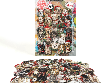 AALL and Create - Ephemera Die-Cuts - Santa’s Pups Supply