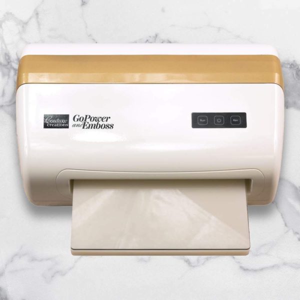 GoPower & Emboss Machine - includes 30 dies & 2 embossing folders Online Sale