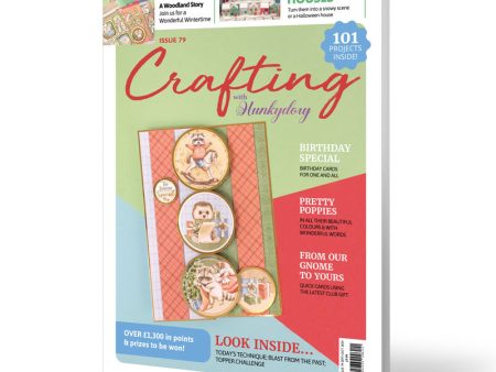 Crafting with Hunkydory Project Magazine - Issue 79 Online Sale