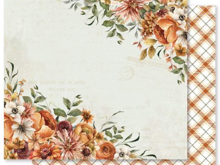 Autumn Florals B 12x12 Paper (12pc Bulk Pack) 32967 Hot on Sale