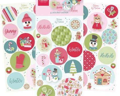 Marianne Design Stickers - Christmas Bakery by Marleen Online now