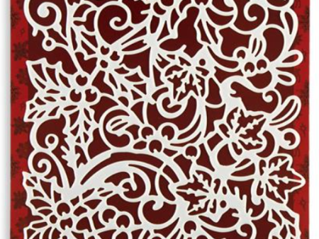 Art Nouveau. Holly & Ivy Stencil Hot on Sale