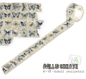 AALL and Create - Washi Tape 25mmx10m - Cobalt Swallowtail on Sale