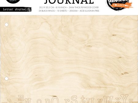 SL Plywood Journal Letter Journal Grunge Collection 14 PC Online Sale