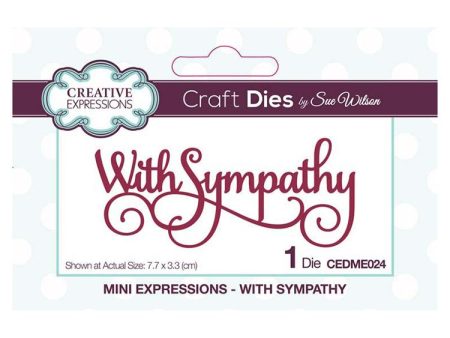 Creative Expressions Mini Expressions With Sympathy Cheap