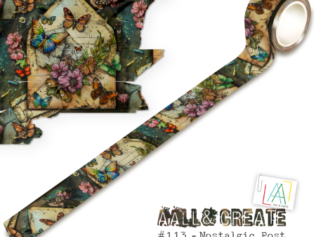 AALL and Create - Washi Tape 25mmx10m - Nostalgic Post Cheap