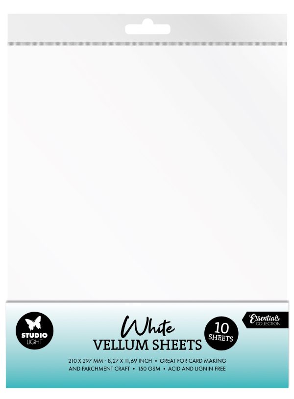 SL Vellum Sheets 150 GSM White Essentials 10 SH For Discount